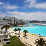 Arriendo En San Alfondo Del Mar Hermoso Departamento